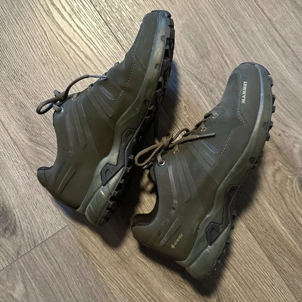 Mammut Ultimate Pro Low Goretex Multipurpose Shoes in Iguana Green - Size 6
